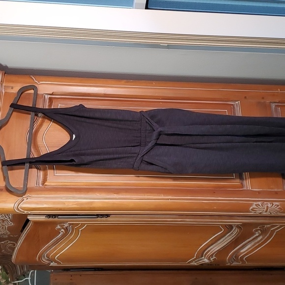 SPLENDID,‎ charcoal gray jump suit. So fun, big pockets size small. Comfo… - Picture 1 of 12